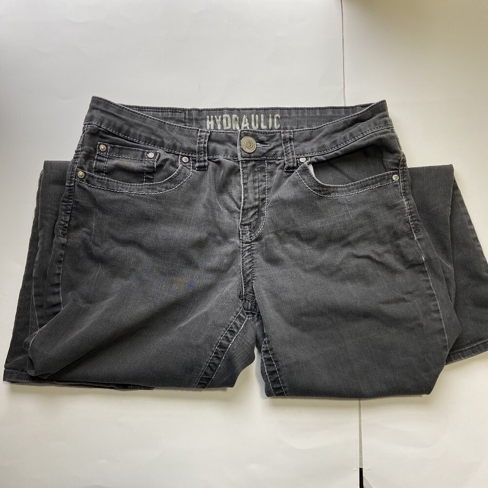 Hydraulic Black Wash Denim Jeans Size 12